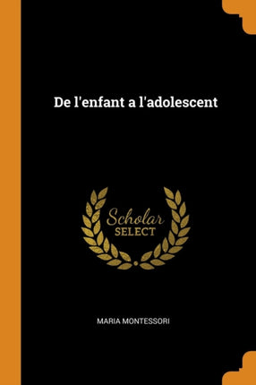 De lenfant a ladolescent