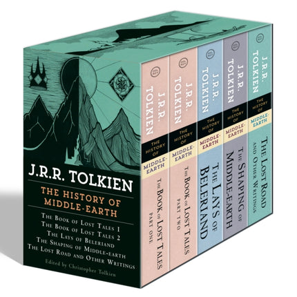 The History of Middle-earth 5-Book Boxed Set: The Book of Lost Tales 1, The Book of Lost Tales 2, The Lays of Beleriand, The Shaping of Middle-earth, The Lost Road and Other Writings