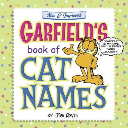 Garfields Book Of Cat Names Garfield Classics