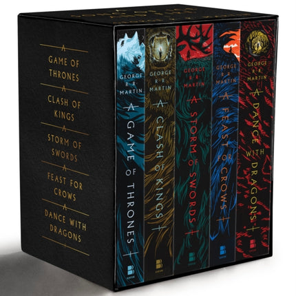George R. R. Martins A Game of Thrones 5Book