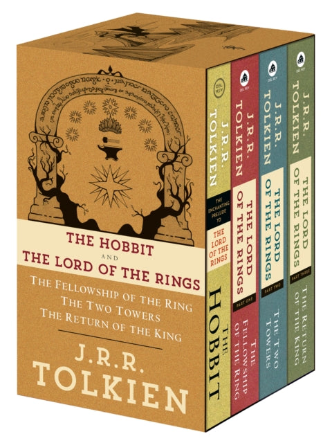 J.R.R. Tolkien 4-Book Boxed Set: The Hobbit and The Lord of the Rings: The Hobbit, The Fellowship of the Ring, The Two Towers, The Return of the King