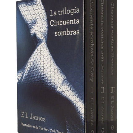 Estuche Trilogía cincuenta sombras: Cincuenta sombra de grey; Cincuenta sombras mas oscuras Cincuenta sombras liberadas 3- volume boxed set