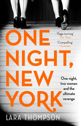 One Night, New York: 'A page turner with style' (Erin Kelly)