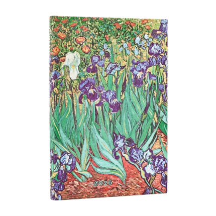 2026 Van Goghs Irises Mini 12month Horizontal