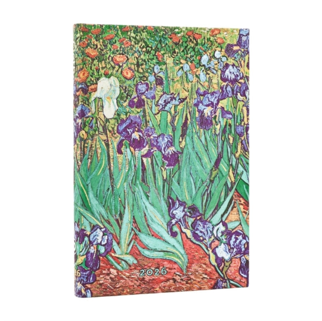 2026 Van Goghs Irises Mini 12month Horizontal