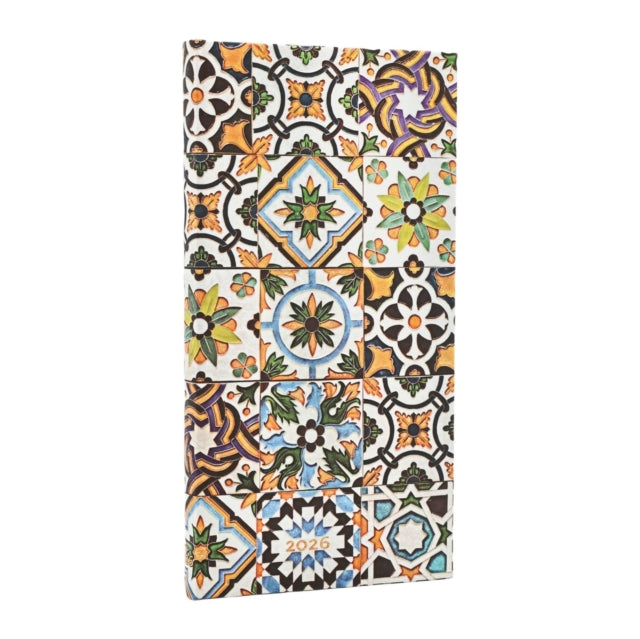 2026 Porto Portuguese Tiles Slim 12month