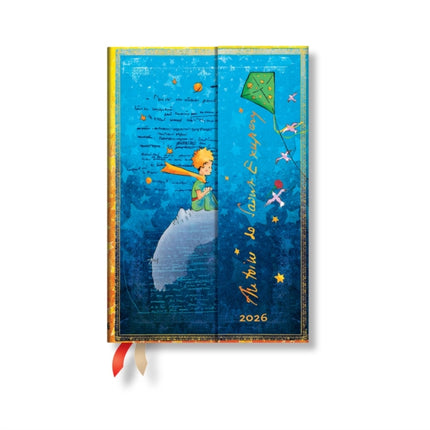 Paperblanks 2026 SaintExupéry the Little Prince Embellished Manuscripts Collection 12Month Planner Mini DayAtATime Wrap 416 Pg 80 GSM