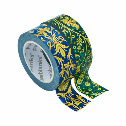 Paperblanks Emerald FlowerSilk Sky Mixed Pack Washi Tape