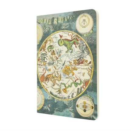 Paperblanks Celestial Planisphere Early Cartography Cahier A5 Gridded No Closure 80 Pg 100 GSM