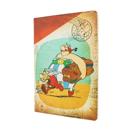 Paperblanks a New Journey the Adventures of Asterix Cahier A4 Lined No Closure 80 Pg 100 GSM