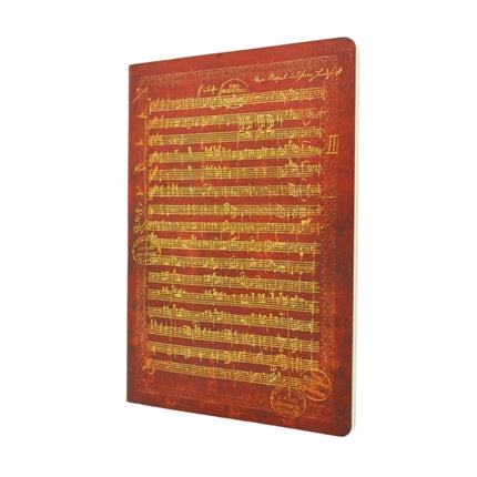 Paperblanks Mozart the Hunt Embellished Manuscripts Collection Cahier A4 Unlined No Closure 80 Pg 100 GSM