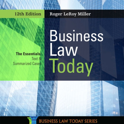 Business Law Today The Essentials