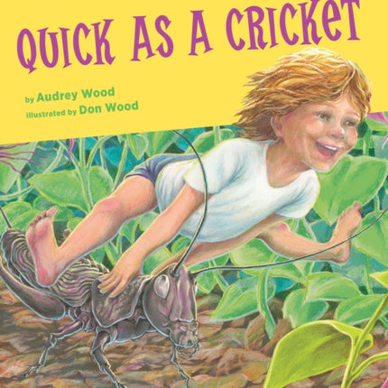 Quick as a Cricket Board Book