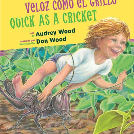 Quick as a CricketVeloz Como El Grillo Board Book