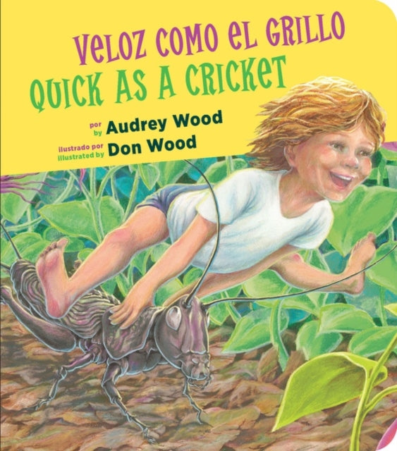 Quick as a CricketVeloz Como El Grillo Board Book