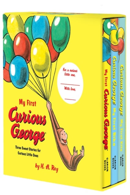 My First Curious George 3-Book Box Set: My First Curious George, Curious George: My First Bike, Curious George: My First Kite