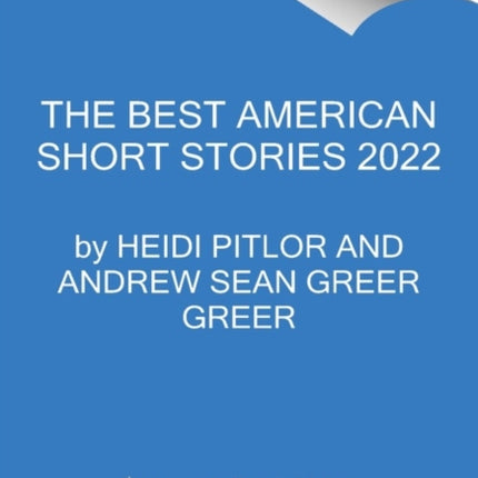 The Best American Short Stories 2022