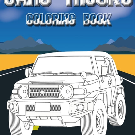 Cars Trucks Coloring Book