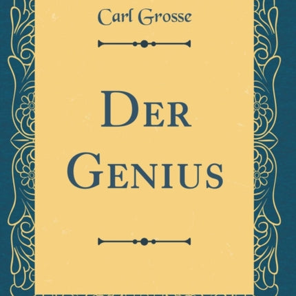 Der Genius Classic Reprint