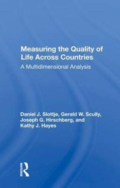 Measuring The Quality Of Life Across Countries A Multidimensional Analysis