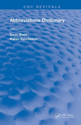 Abbreviations Dictionary Routledge Revivals