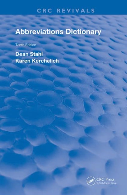 Abbreviations Dictionary Routledge Revivals