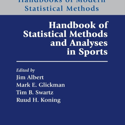 Handbook of Statistical Methods and Analyses in