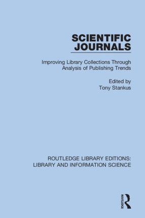 Scientific Journals Improving Library Collections