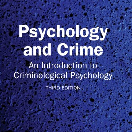 Psychology and Crime