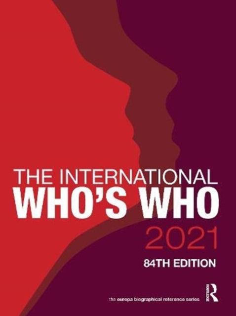 The International Whos Who 2021 Europa Biographical Reference