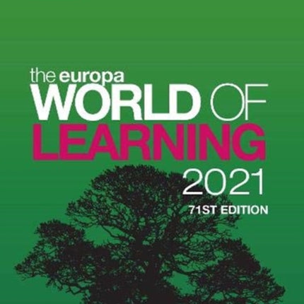 The Europa World of Learning 2021