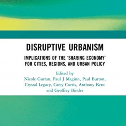 Disruptive Urbanism