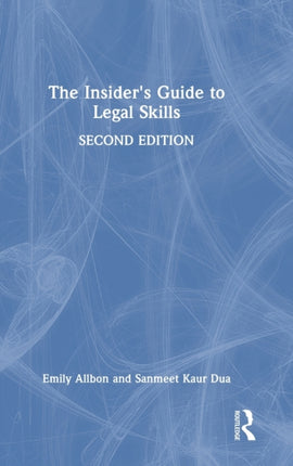 The Insiders Guide to Legal Skills