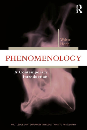 Phenomenology A Contemporary Introduction
