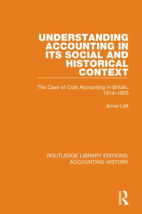 Understanding Accounting in its Social and
