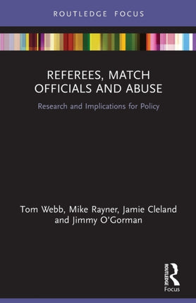 Referees Match Officials and Abuse