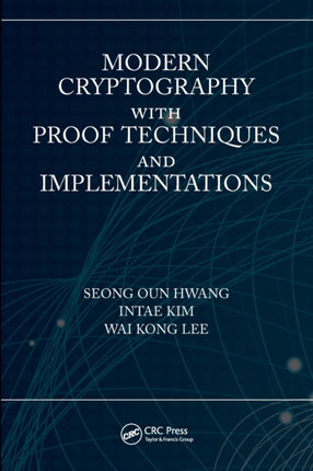 Modern Cryptography with Proof Techniques and