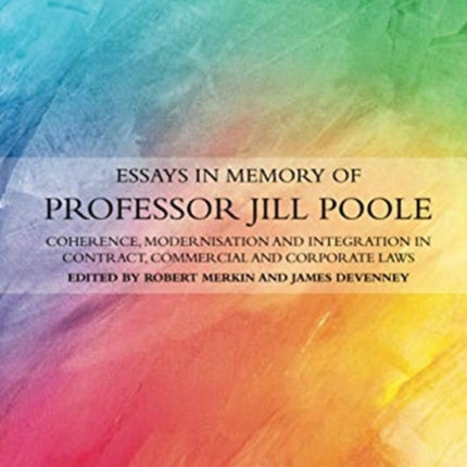 Essays in Memory of Professor Jill Poole