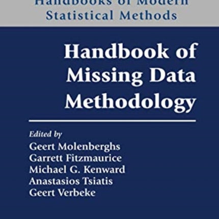 Handbook of Missing Data Methodology