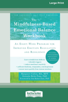 The MindfulnessBased Emotional Balance Workbook