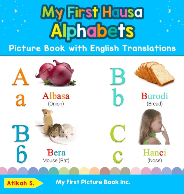 My First Hausa Alphabets Picture Book with