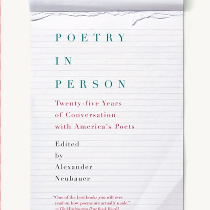 Poetry in Person: Twenty-five Years of Conversation with America's Poets