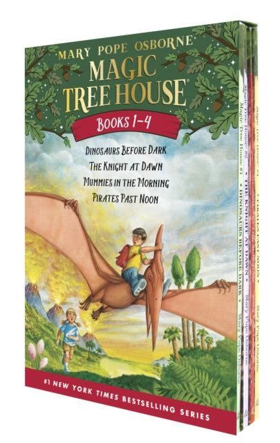 Magic Tree House Books 1-4 Boxed Set