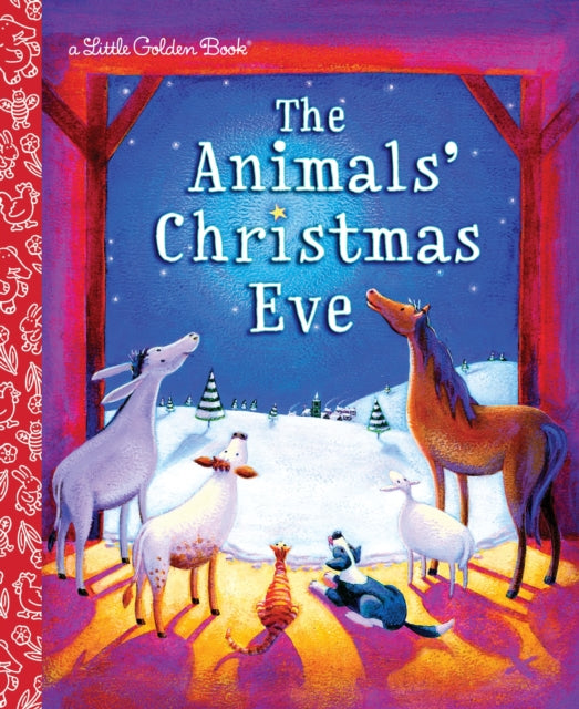 ANIMALS CHRISTMAS EVE THE Little Golden Books