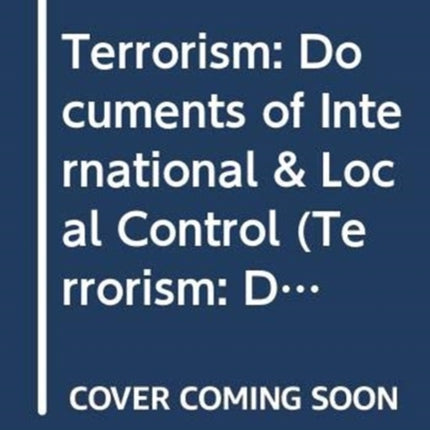 Terrorism First Series Volume 75