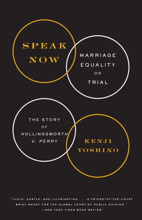 Speak Now: Marriage Equality on Trial