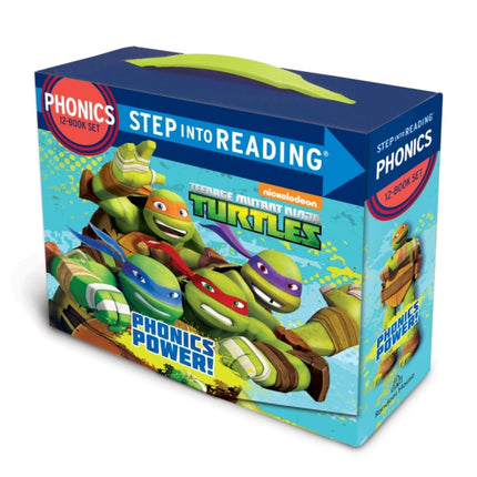 Phonics Power! (Teenage Mutant Ninja Turtles): 12 Step into Reading Books