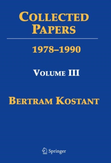 Collected Papers: Volume III 1978–1990