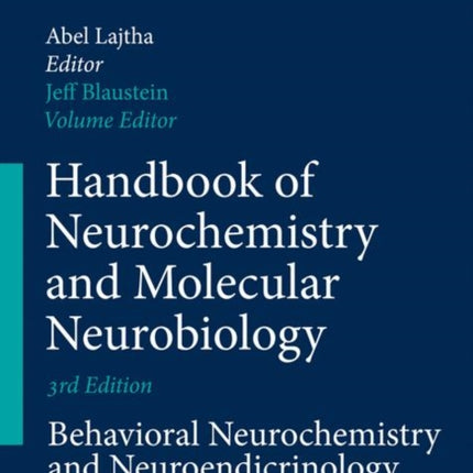 Handbook of Neurochemistry and Molecular Neurobiology