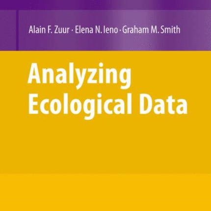 Analyzing Ecological Data